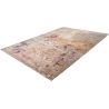 Tapis multicolore vintage rayé rectangle Mustha