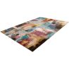 Tapis abstrait multicolore moderne Miro