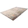 Tapis vintage multicolore rayé rectangle Darius