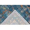 Tapis vintage rectangle rayé multicolore Nagari