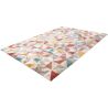 Tapis géométrique design multicolore Cirillo