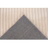 Tapis doux uni effet 3D moderne Malko