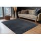 Tapis doux uni effet 3D moderne Malko