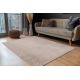 Tapis doux uni effet 3D moderne Malko