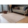 Tapis doux uni effet 3D moderne Malko