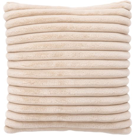 Coussin doux uni effet 3D moderne Malko