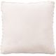 Coussin doux uni effet 3D moderne Malko