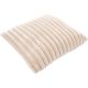 Coussin doux uni effet 3D moderne Malko