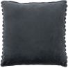 Coussin doux uni effet 3D moderne Malko