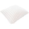 Coussin doux uni effet 3D moderne Malko