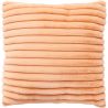 Coussin doux uni effet 3D moderne Malko