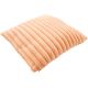 Coussin doux uni effet 3D moderne Malko