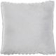 Coussin doux uni effet 3D moderne Malko