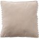 Coussin doux uni effet 3D moderne Malko