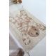 Tapis avec franges enfant lavable en machine Flowerbear