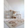 Tapis avec franges enfant lavable en machine Flowerbear