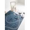 Tapis multicolore enfant rectangle Little Deep Blue