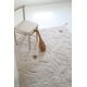 Tapis coton avec franges lavable en machine enfant Gentle Flora