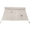 Tapis coton avec franges lavable en machine enfant Gentle Flora