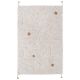 Tapis coton avec franges lavable en machine enfant Gentle Flora