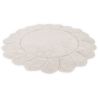 Tapis rond enfant lavable en machine Gabrielle