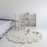 Tapis rond enfant lavable en machine Gabrielle