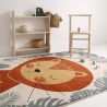 Tapis multicolore rectangle enfant Ishiro