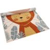 Tapis multicolore rectangle enfant Ishiro