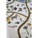 Tapis enfant multicolore rectangle Little Savannah