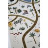 Tapis enfant multicolore rectangle Little Savannah