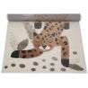 Tapis enfant rectangle antidérapant Little Jaguar