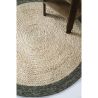 Tapis rond naturel enfant Yhuki