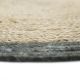 Tapis rond naturel enfant Yhuki