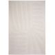 Tapis rectangle enfant blanc et beige Minerva