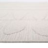 Tapis rectangle enfant blanc et beige Minerva