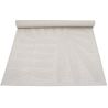 Tapis rectangle enfant blanc et beige Minerva