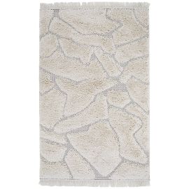 Tapis enfant rectange enfant blanc Uyuni