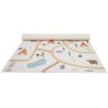 Tapis de jeu enfant recyclé rectangle Super Western