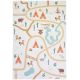 Tapis de jeu enfant recyclé rectangle Super Western