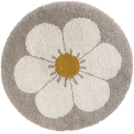 Tapis rond enfant fleur Daisy