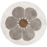 Tapis rond enfant fleur Daisy