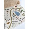 Tapis multicolore enfant rectangle Little Forest