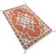 Tapis avec franges multicolore enfant Lalitha