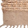 Tapis jute chambre enfant avec franges Viggo