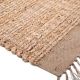 Tapis jute chambre enfant avec franges Viggo