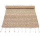 Tapis coton et jute enfant avec franges Sierra