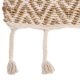 Tapis coton et jute enfant avec franges Sierra