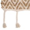 Tapis coton et jute enfant avec franges Sierra