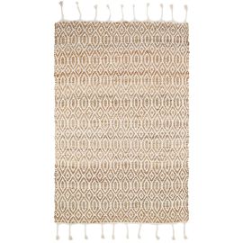 Tapis coton et jute enfant avec franges Sierra