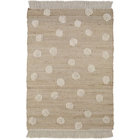 Tapis jute et coton enfant Nop